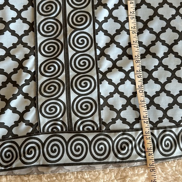 Gretchen Scott Blue and Dark Grey Dress - Picture 6 of 8